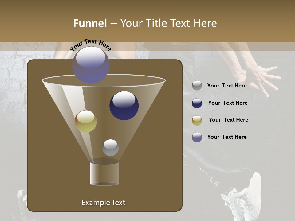 High Dancer Hip Hop PowerPoint Template