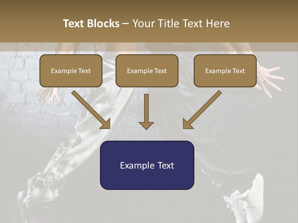 High Dancer Hip Hop PowerPoint Template