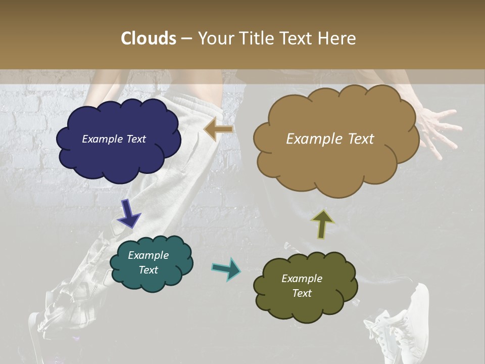 High Dancer Hip Hop PowerPoint Template