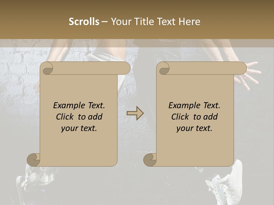 High Dancer Hip Hop PowerPoint Template