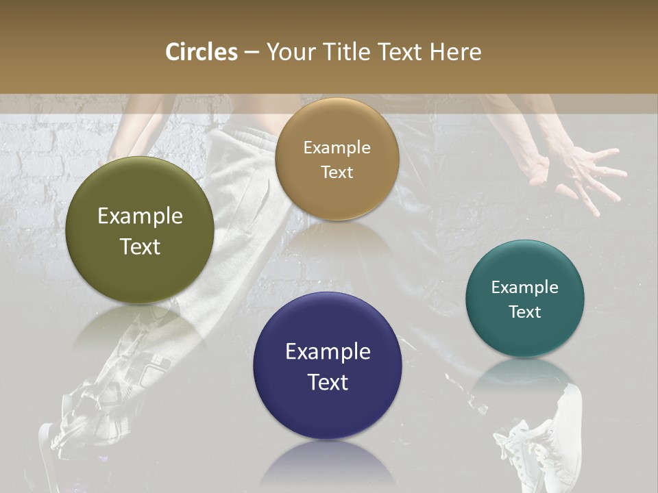 High Dancer Hip Hop PowerPoint Template