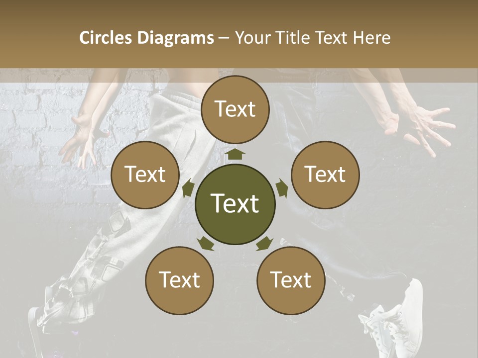 High Dancer Hip Hop PowerPoint Template