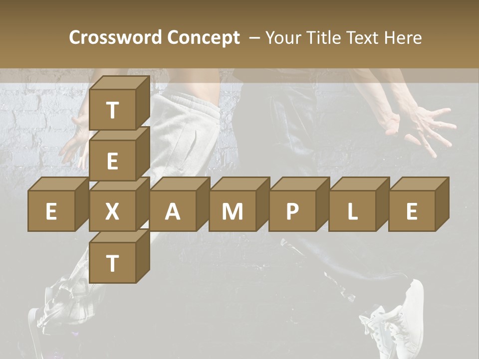 High Dancer Hip Hop PowerPoint Template