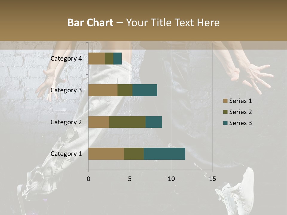 High Dancer Hip Hop PowerPoint Template