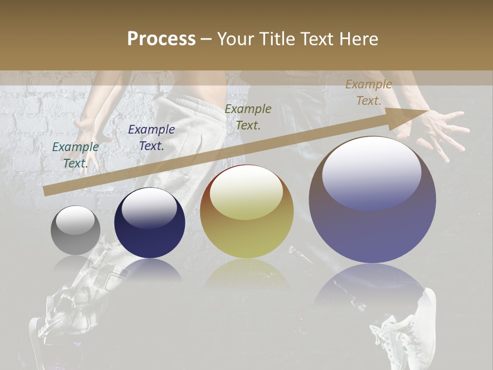 High Dancer Hip Hop PowerPoint Template