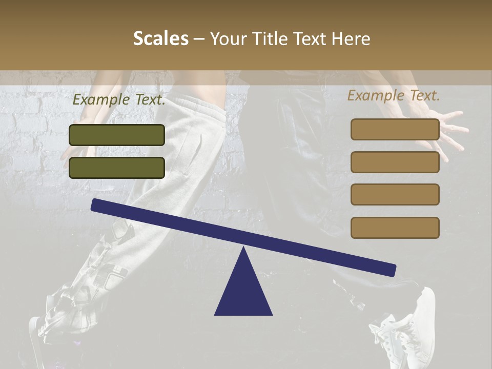 High Dancer Hip Hop PowerPoint Template