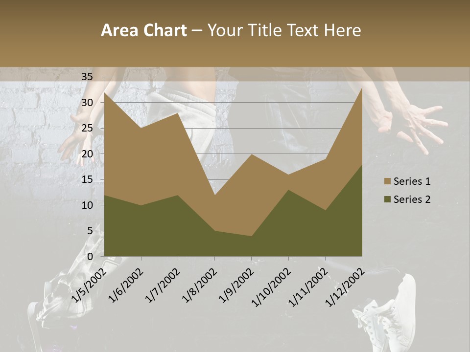 High Dancer Hip Hop PowerPoint Template