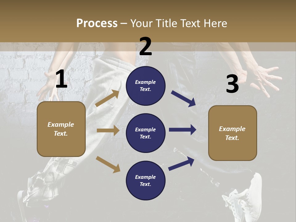 High Dancer Hip Hop PowerPoint Template