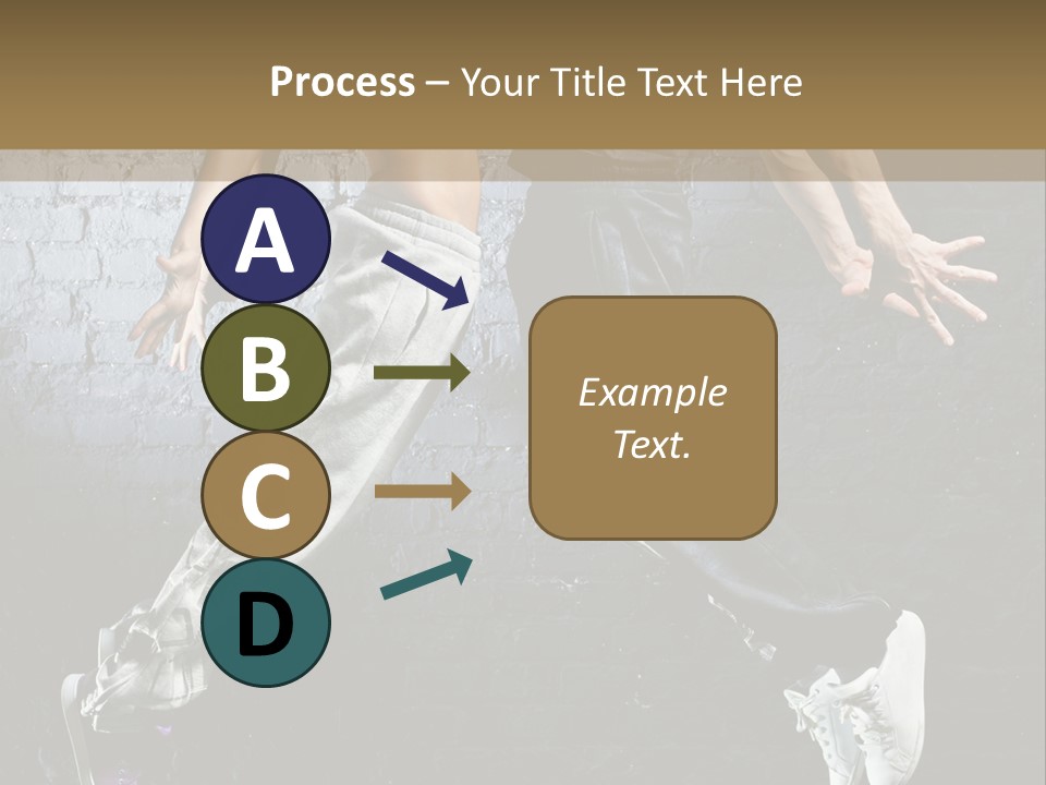 High Dancer Hip Hop PowerPoint Template