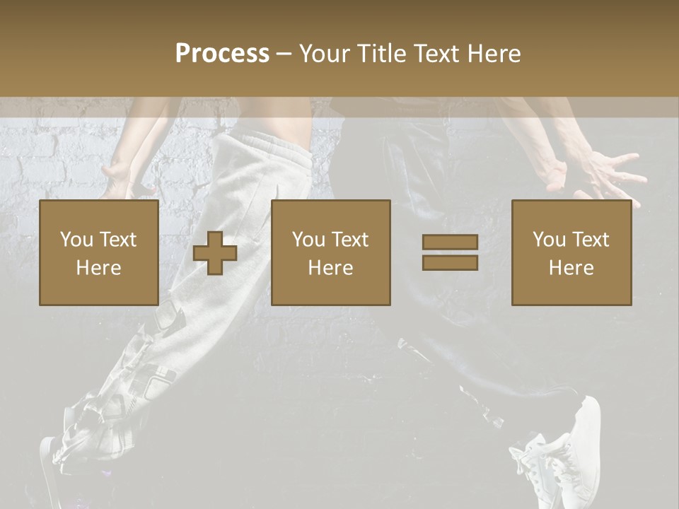 High Dancer Hip Hop PowerPoint Template