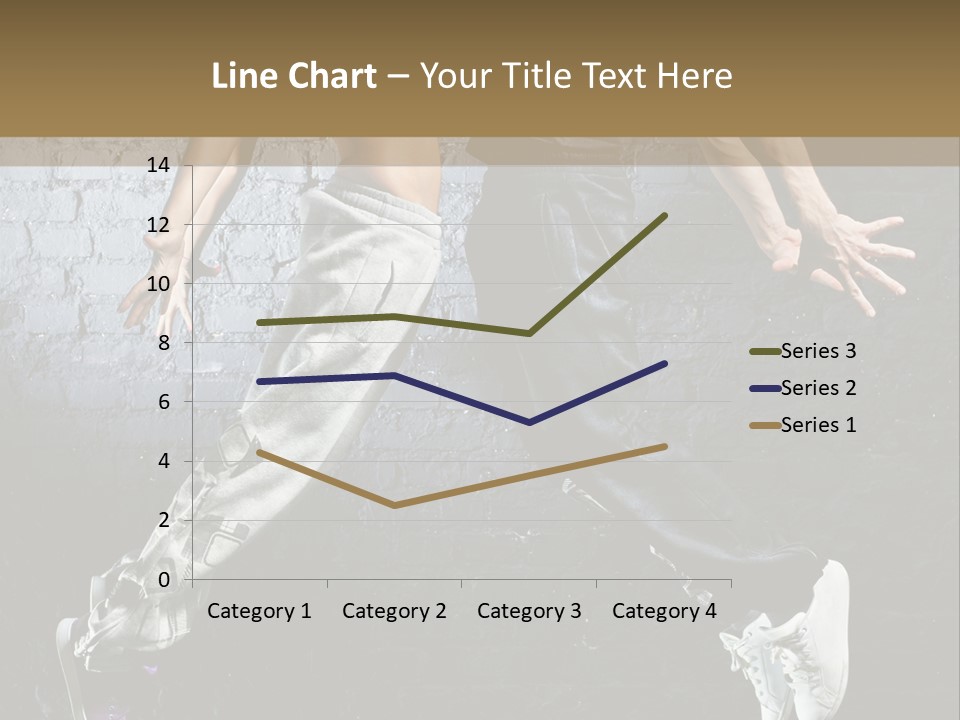 High Dancer Hip Hop PowerPoint Template