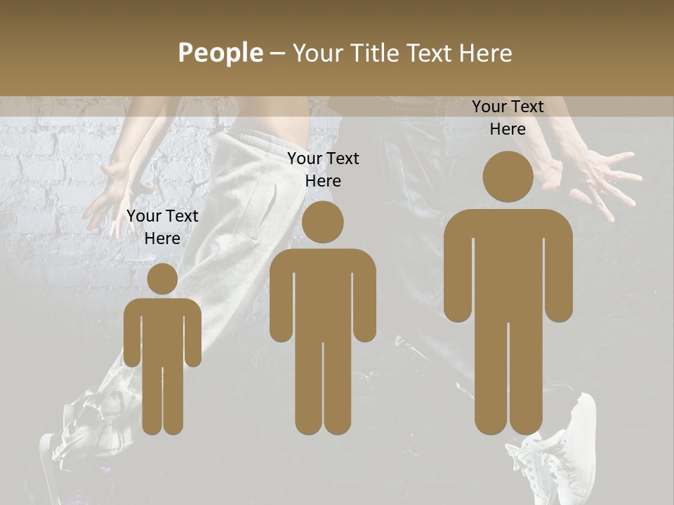 High Dancer Hip Hop PowerPoint Template