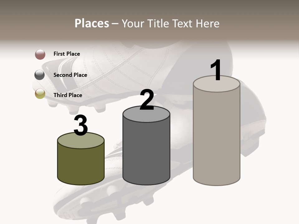 Competition Product Shoelace PowerPoint Template