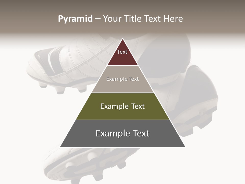 Competition Product Shoelace PowerPoint Template