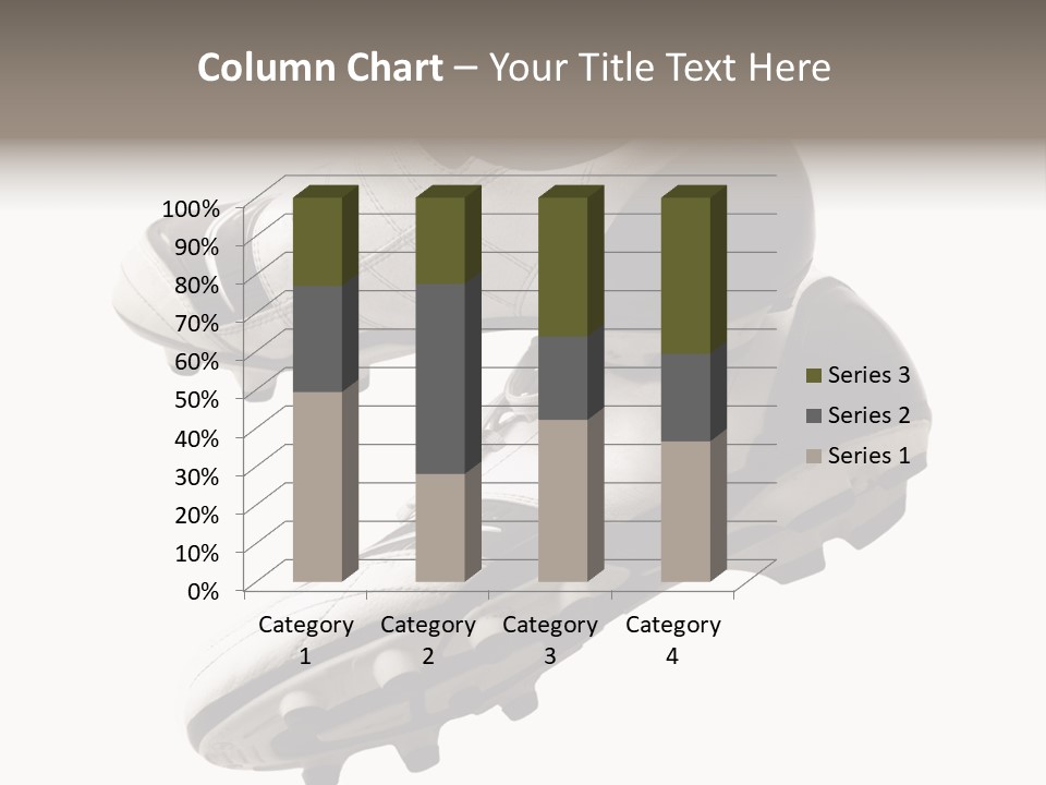 Competition Product Shoelace PowerPoint Template