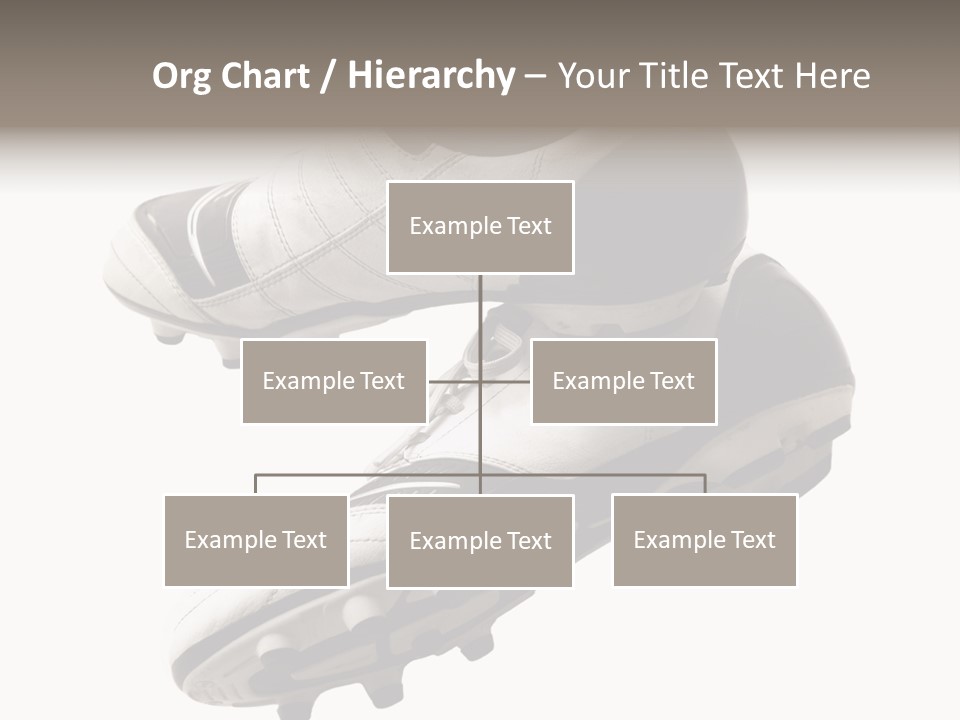 Competition Product Shoelace PowerPoint Template