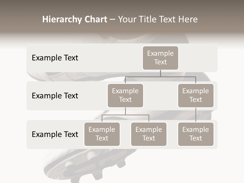 Competition Product Shoelace PowerPoint Template