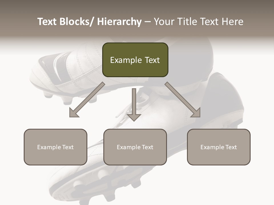 Competition Product Shoelace PowerPoint Template