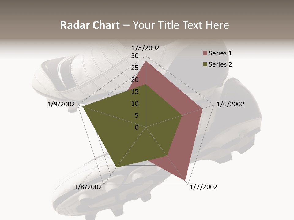 Competition Product Shoelace PowerPoint Template