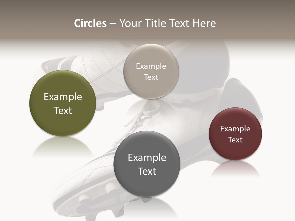 Competition Product Shoelace PowerPoint Template