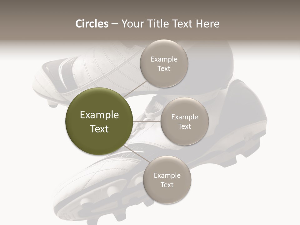 Competition Product Shoelace PowerPoint Template