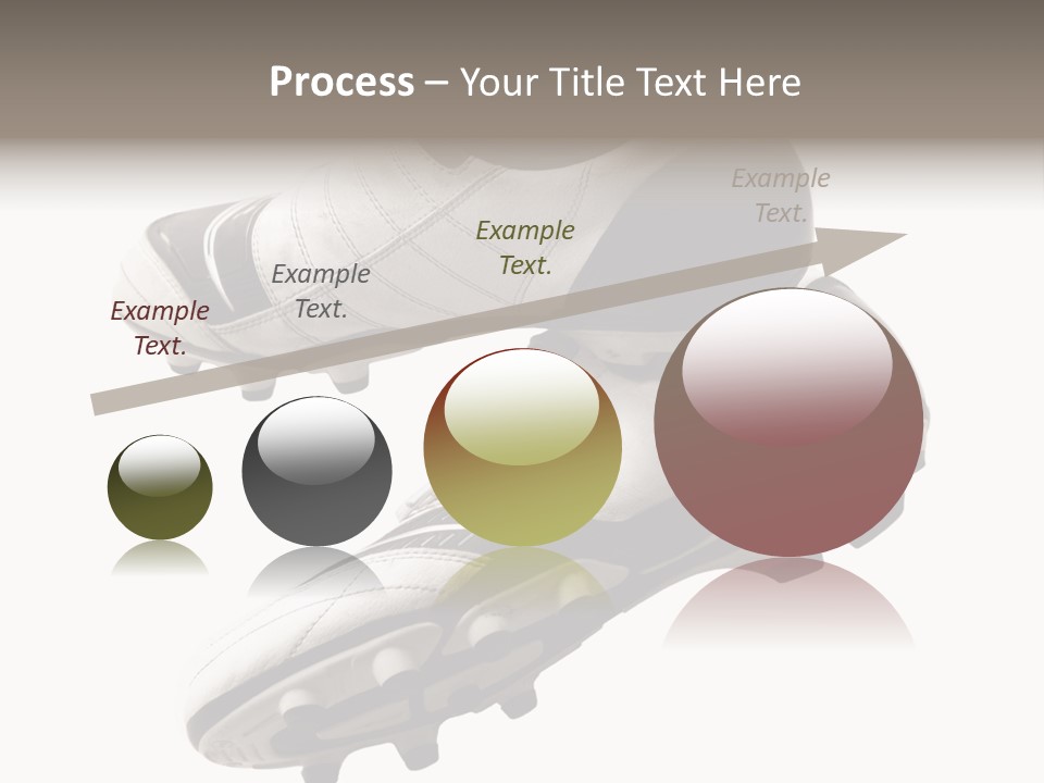 Competition Product Shoelace PowerPoint Template