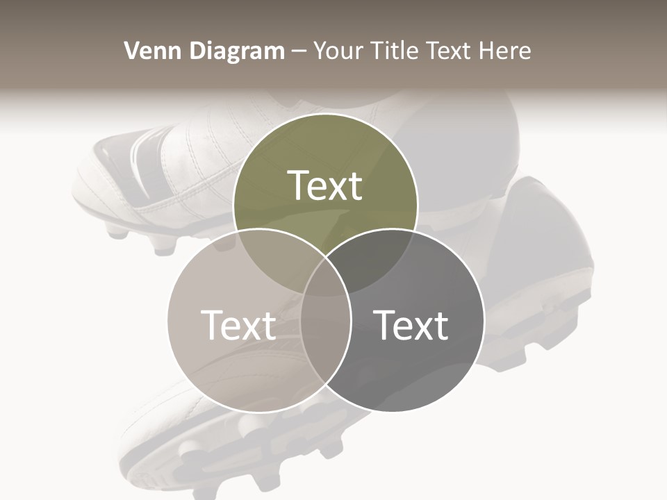 Competition Product Shoelace PowerPoint Template