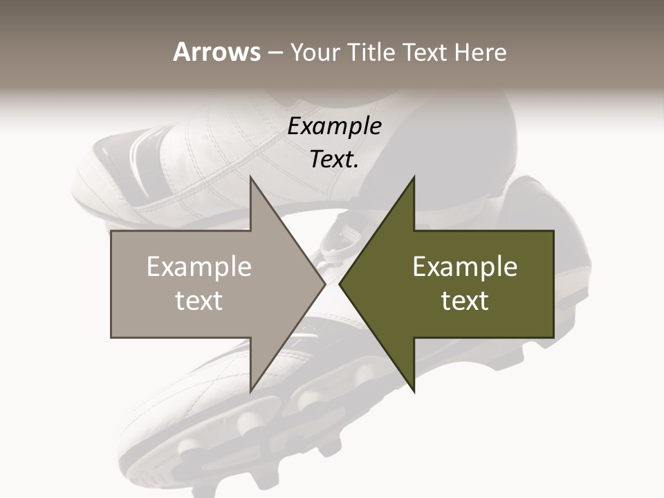 Competition Product Shoelace PowerPoint Template