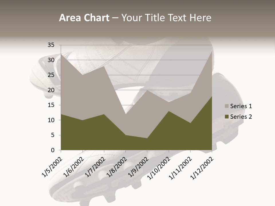 Competition Product Shoelace PowerPoint Template