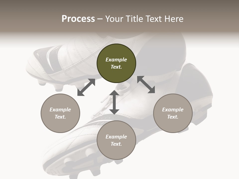 Competition Product Shoelace PowerPoint Template