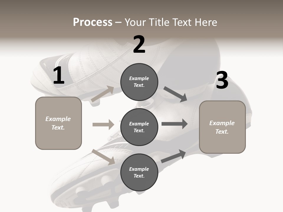Competition Product Shoelace PowerPoint Template