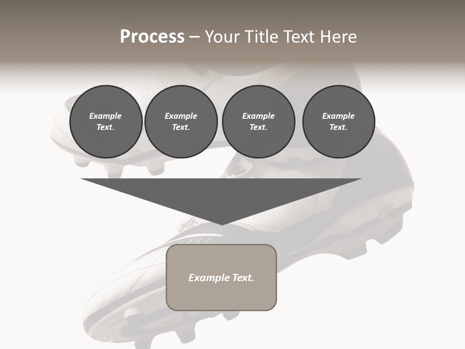 Competition Product Shoelace PowerPoint Template