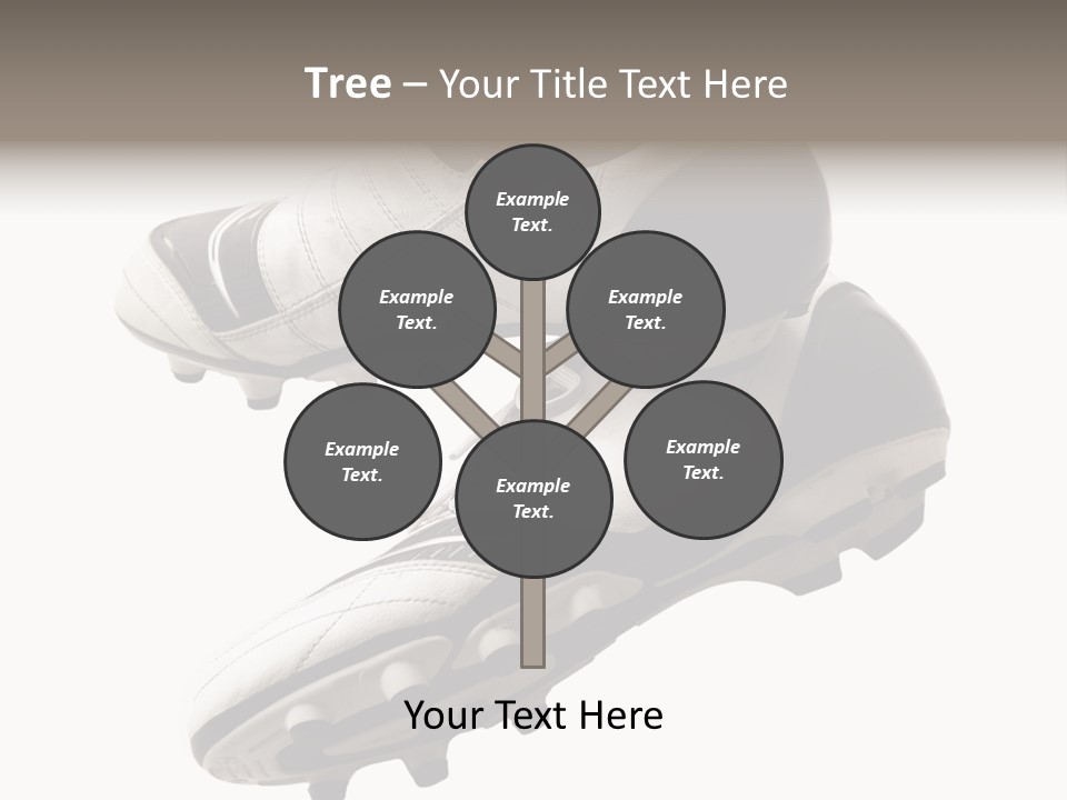 Competition Product Shoelace PowerPoint Template