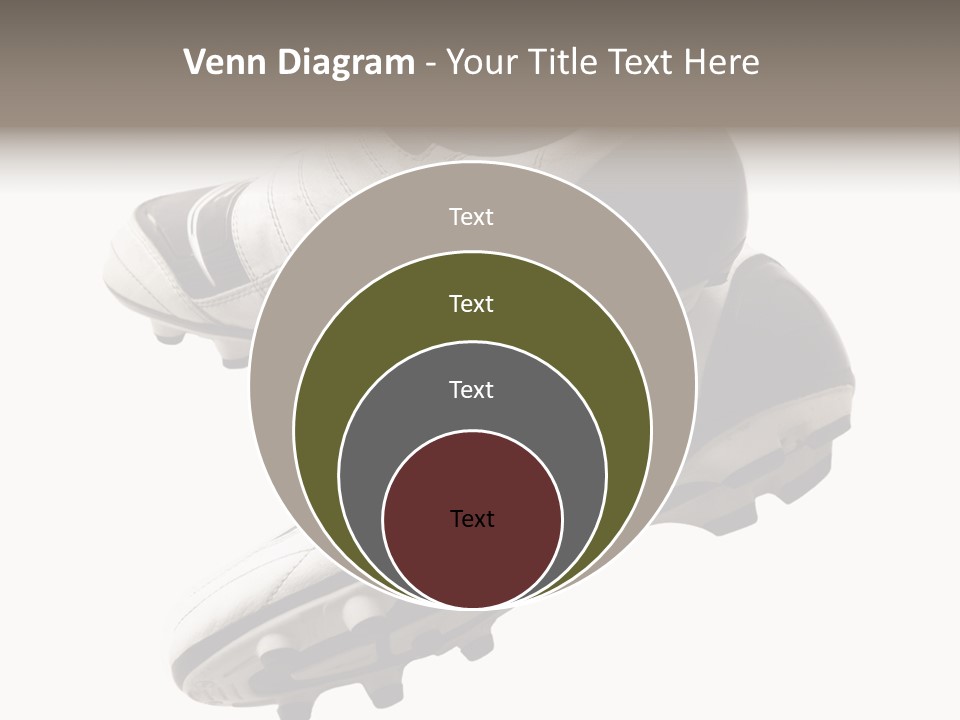 Competition Product Shoelace PowerPoint Template