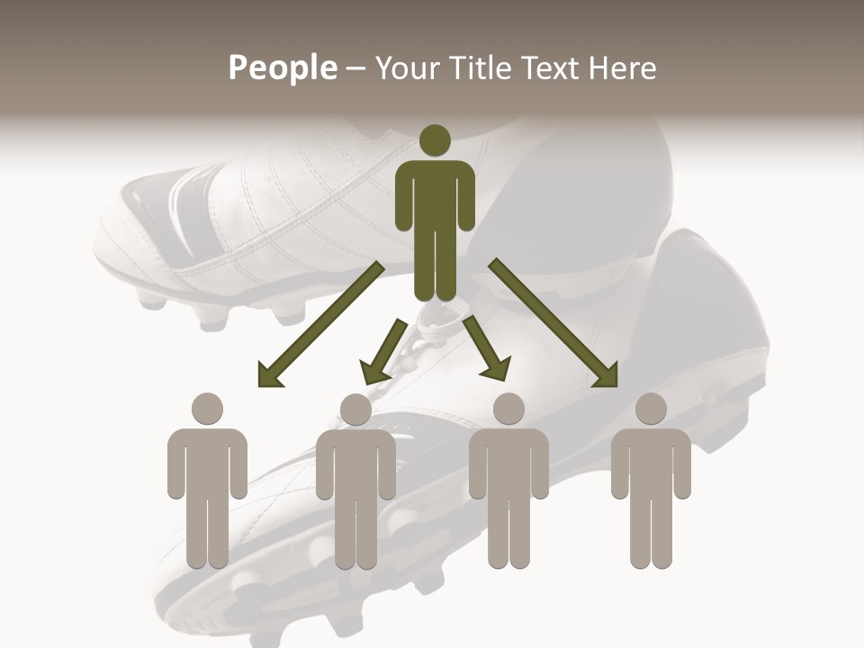 Competition Product Shoelace PowerPoint Template