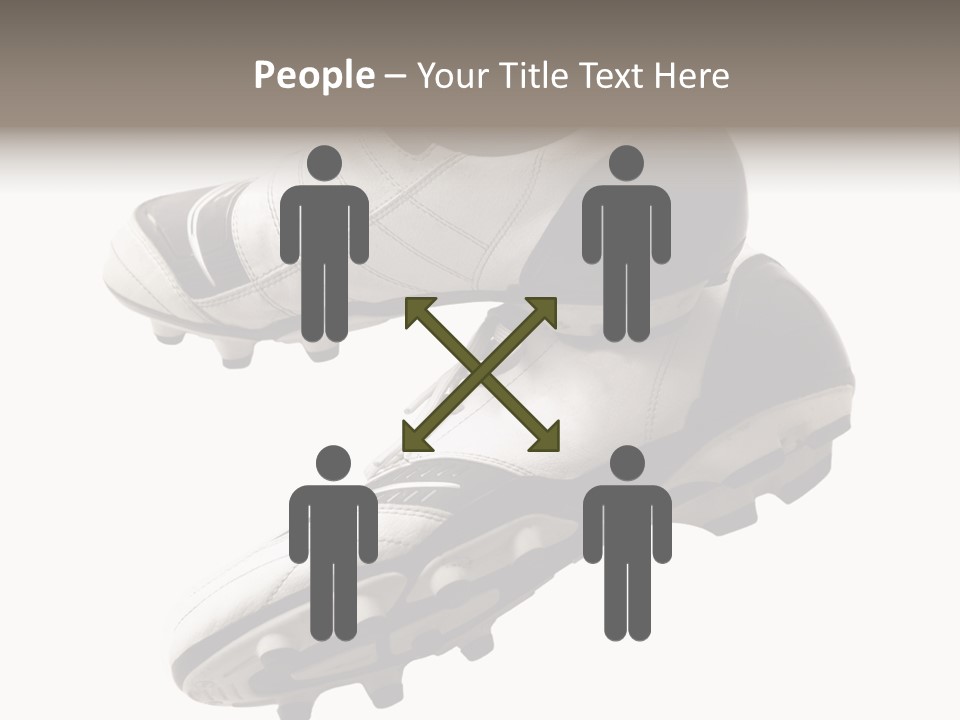 Competition Product Shoelace PowerPoint Template