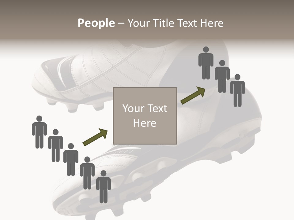 Competition Product Shoelace PowerPoint Template