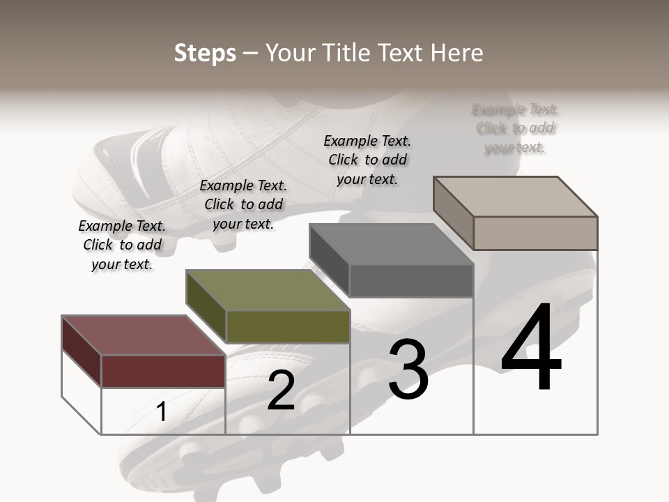 Competition Product Shoelace PowerPoint Template