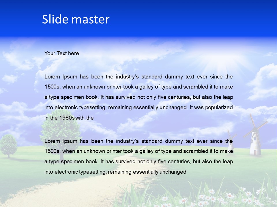 Meeting Humorou Teamwork PowerPoint Template