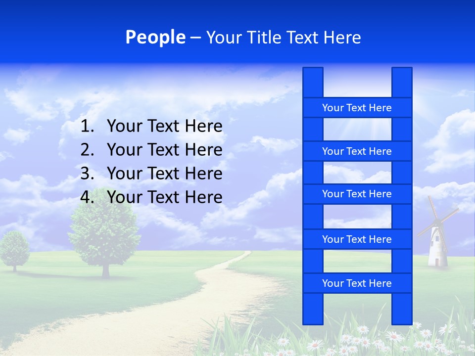 Meeting Humorou Teamwork PowerPoint Template