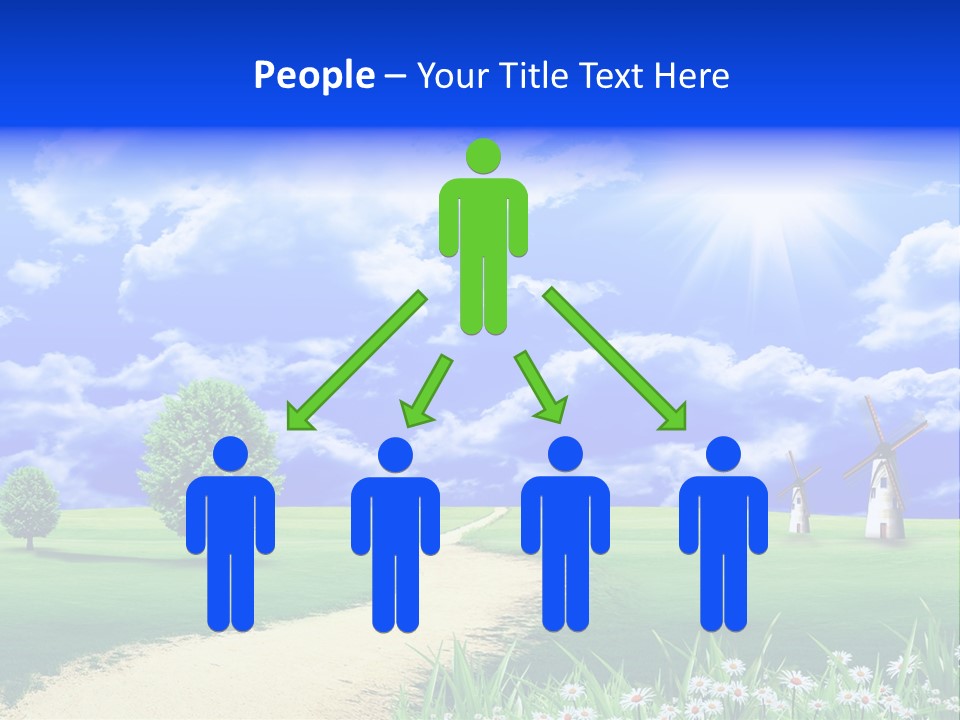 Meeting Humorou Teamwork PowerPoint Template