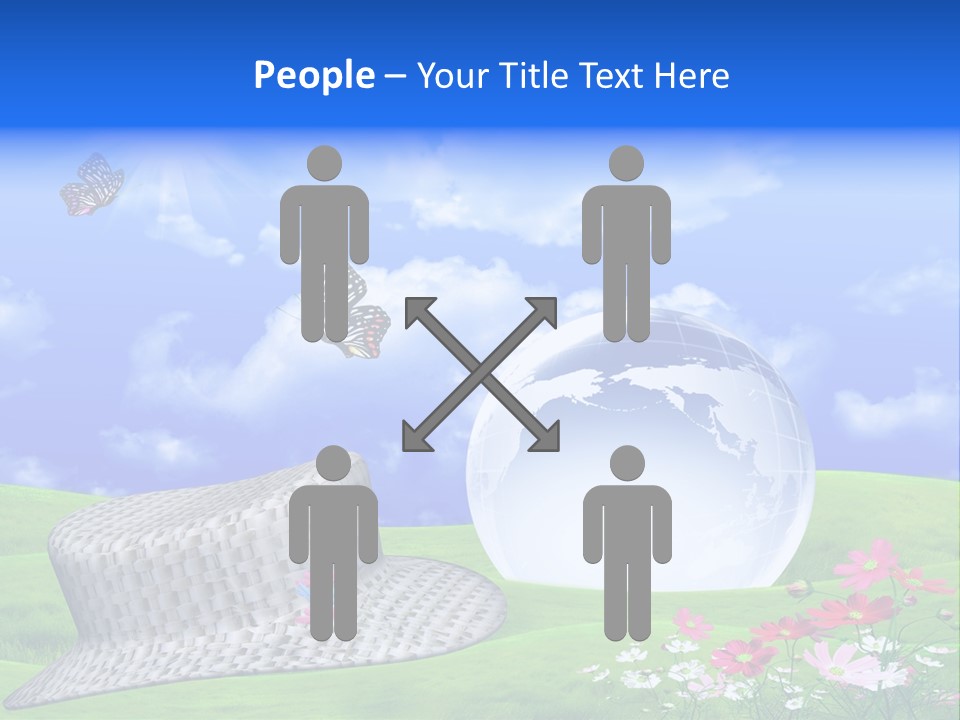 Conference Human Happy PowerPoint Template