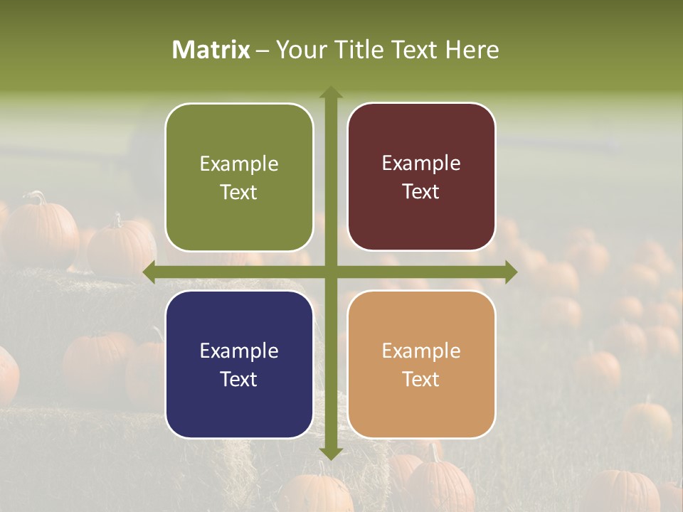 Tractor Antique Produce PowerPoint Template