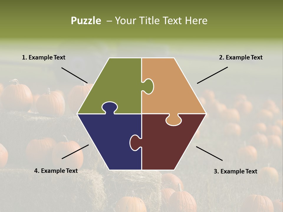 Tractor Antique Produce PowerPoint Template