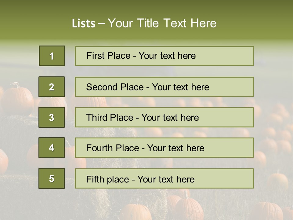 Tractor Antique Produce PowerPoint Template