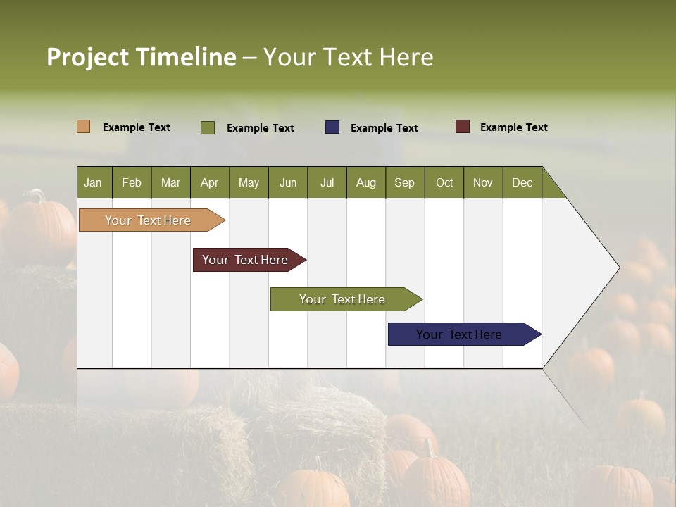Tractor Antique Produce PowerPoint Template