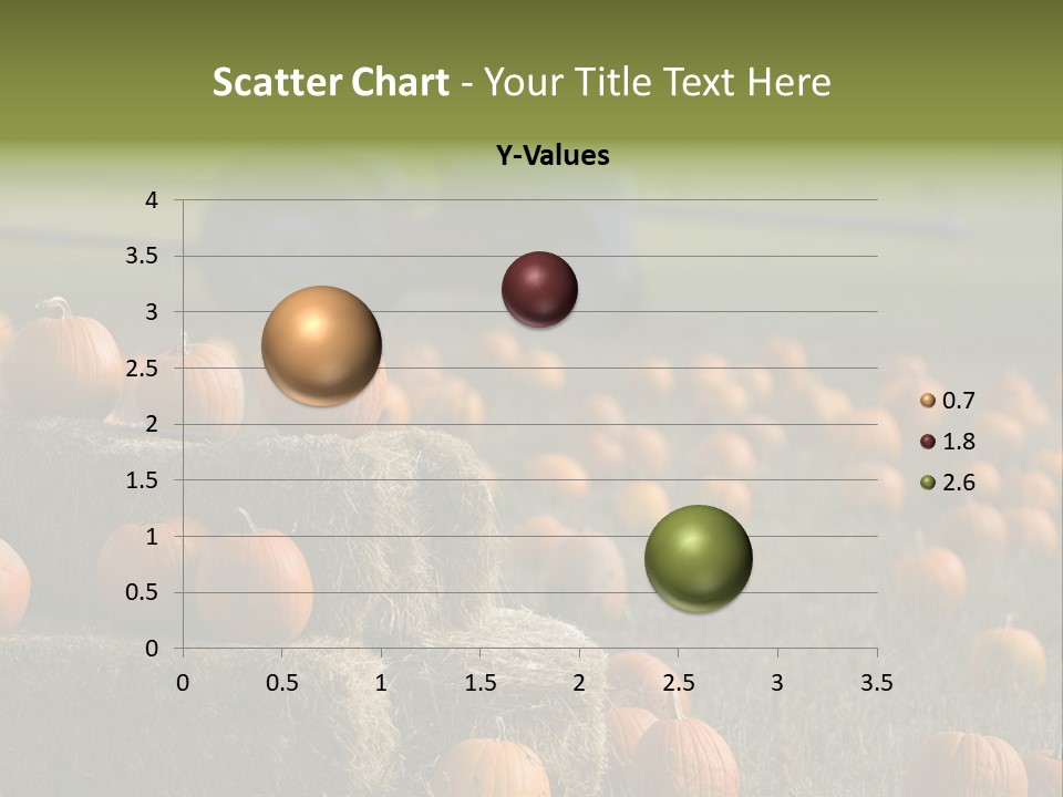 Tractor Antique Produce PowerPoint Template