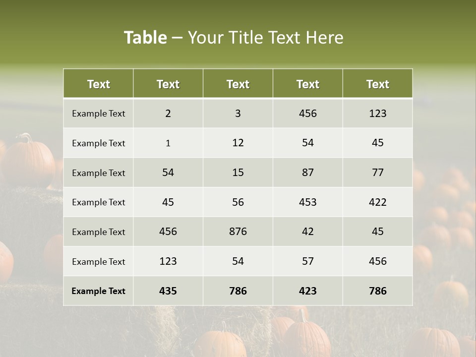 Tractor Antique Produce PowerPoint Template