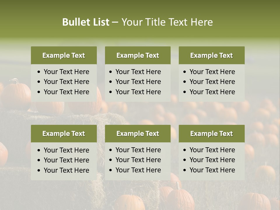 Tractor Antique Produce PowerPoint Template