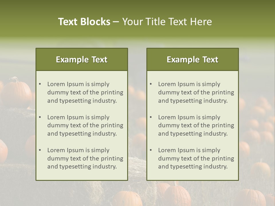 Tractor Antique Produce PowerPoint Template